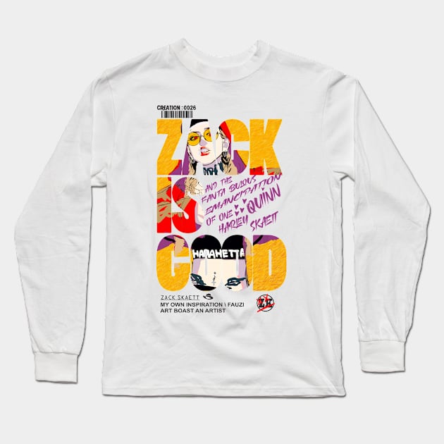 Zack Is Good Long Sleeve T-Shirt by bougaa.boug.9